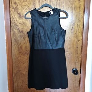 Black Leather Dress